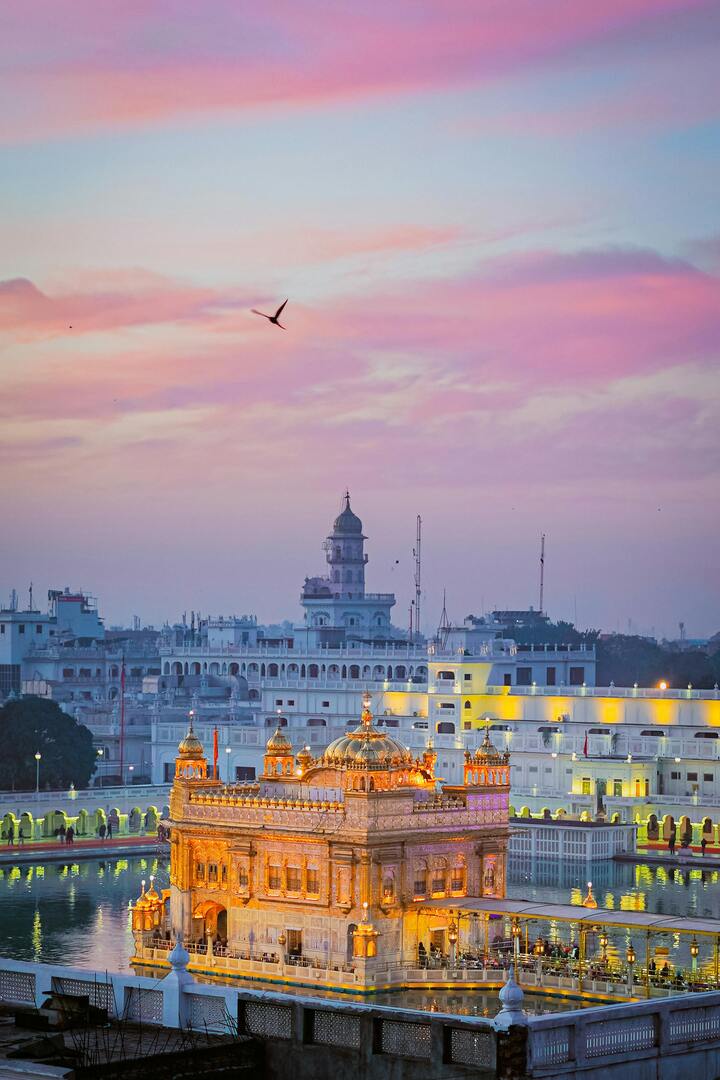 Golden Temple Aerial View